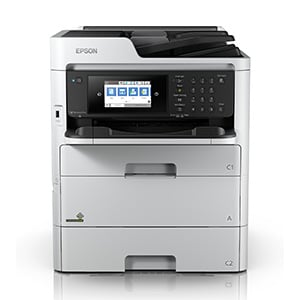 Transform your office workflow with the EPSON WF-C579R. Elevate efficiency and cost-effectiveness with this advanced printer designed for optimal performance.